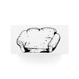 Pastelero Chef sello de erizo 40x20mm mostrador mesa deslizante caja de pastel escaparate mesa cuadrada escaparate presente tapa sartén sofá