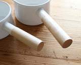 FORMLADY フォームレディ kaico ミルクパン S 13cm 15cm ホーロー製 ホーロー 日本製 鍋 IH対応 片手鍋 白 白鍋 小さめ 北欧風 おしゃれ 離乳食 小泉誠 ギフト プレゼント