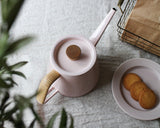 FORMLADY フォームレディ kaico ドリップケトル S 0.95L 白 墨桜 藤巻 日本製 ホーロー ホーロー製 コーヒーケトル ドリップポット ポット 細口 IH 直火 北欧風 おしゃれ 小泉誠 ギフト プレゼント