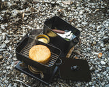 FORMLADY フォームレディ 大阪琺瑯 メスティン 黒 浅型 540ml 深型 800ml IH 直火 日本製 ホーロー ホーロー製 飯盒 クッカー キャンプ道具 キャンプ飯 ソロキャンプ アウトドア