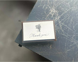 大枝活版室 OEDA LETTERPRESS 小さな2つ折カードと封筒 カード ミニカード メッセージカード 封筒 手帳 メモ 活版印刷 ギフト