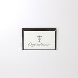 大枝活版室 OEDA LETTERPRESS 小さな2つ折カードと封筒