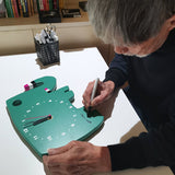 GOMI TARO Gomi Taro Wall Clock Elephant Green Mail Order