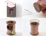 倉敷意匠の手提げ小箱とお裁縫セット cohana HAPPYBAG-2022-COHANA-02