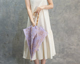 Hiraten Hiraten Parasol Sweet Summer Semories Long Umbrella Pliant Umbrella broderie