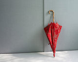 Hiraten Hiraten Parasol Passion, Soleil et Oasis Long parapluie pliant parapluie broderie