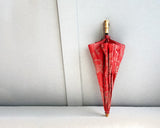 Hiraten Hiraten Parasol Passion, Soleil et Oasis Long parapluie pliant parapluie broderie