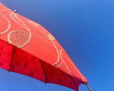 HiraTen ヒラテン 日傘 スイカな夏 長傘 折りたたみ傘 刺繍 日本製 おしゃれ ギフト プレゼント 母の日 還暦祝い 縁起物 Parasol 28907-D107T F28907-D107T