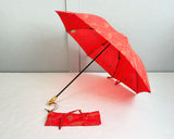 HiraTen ヒラテン 日傘 スイカな夏 長傘 折りたたみ傘 刺繍 日本製 おしゃれ ギフト プレゼント 母の日 還暦祝い 縁起物 Parasol 28907-D107T F28907-D107T