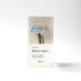 hare mizuhiki hydrangea hair ornament