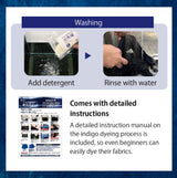 Kit de teinture AI Vous pouvez vivre une teinture authentique indigo à la maison "SOME LAB"