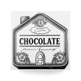 Pastry Chef Hedgehog Stamp 58 x 58mm Gift Box Shop Sweets Shop Envelope Chocolate Can House Envelope Contents Inside the House Roy the Rocking Horse Gacha Gacha Shop