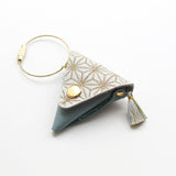 コハナ cohana Anniversary 限定カラー 関の豆ばさみ 麻の葉 革ケース付き きすいせん ばらいろ つゆくさいろ 限定 アニバーサリー はさみ ハサミ 小さい コンパクト 携帯 糸切りばさみ ミニ 日本製 ギフト 手芸用品