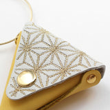 コハナ cohana Anniversary 限定カラー 関の豆ばさみ 麻の葉 革ケース付き きすいせん ばらいろ つゆくさいろ 限定 アニバーサリー はさみ ハサミ 小さい コンパクト 携帯 糸切りばさみ ミニ 日本製 ギフト 手芸用品