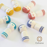 cohana コハナ こけしのニードルマインダー 津軽こけし 針置き 針休め 木製 マグネット 小さい ミニ ピンクッション 針山 日本製 プレゼント ギフト 手芸用品 裁縫道具 かわいい おしゃれ