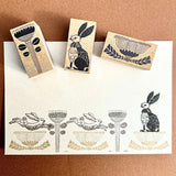 Kinotoriko -Briefmarkenkatze Hanabata Angel Rabbit Fee