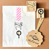 Kinotoriko -Briefmarkenkatze Hanabata Angel Rabbit Fee