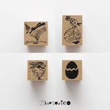 Kinotrico Stamp Special Day Small Bird Duck PARADE PARADE EGG