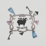 Kinotrico Stamp Key Heart Lock Quaste