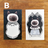 Kinotoriko card set 2 patterns x 5 cards each, 10 cards