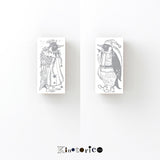 Kinotorico キノトリコ スタンプ ペンギン angel penguin ペンギン天使 santa penguin ペンギンサンタ クリスマス サンタクロース エンジェル X'mas xmas ペンギン 動物 はんこ かわいい レトロ クラシック 洋書 ギフト 手帳