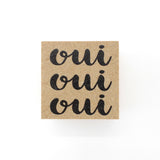 キノトリコ スタンプ フランス語メッセージ oui / Bon apres midi