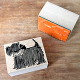 Kinotorico スタンプ キノトリコ 午後のお散歩 黒いスコティッシュテリア No.115 scottish terrier 犬