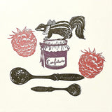 Kinotoriko stamp framboise confirmation raspberries