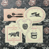 Kinotorico キノトリコ スタンプ 小匙 小さじ ティースプーン 大匙 大さじ テーブルスプーン 計量スプーン スプーン キッチン道具 Kitchen Tools はんこ かわいい レトロ ギフト 手帳 メモ