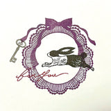 キノトリコ スタンプ Teddy Bear キツネ ourson テディベア くま スカンク ダッチうさぎ