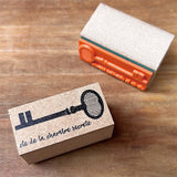 Kinotrico Stamp Key Heart Lock Quaste