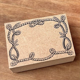 Kinotrico Stamp Courrier Frame-Grid Ribbon Flame-Rope