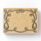 Kinotrico Stamp Courrier Frame-Grid Ribbon Flame-Rope