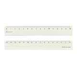 Kiwami LR左右利き手対応アルミ定規 15cm ブラック ブロンズ ゴールド シルバーグレー シルバー ホワイト