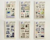 エリック eric マルチステッカー ENJOY MY DESK TEA TIME FAVORITE THING HAVE FUN! GOOD TIME サンビー シール ステッカー 手紙 手帳 カード ギフト メモ アイコン 文具 予定 手帳 ギフト かわいい