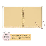 エリック クレイド eric×Kleid ストリングタイノートブック SANBY ホワイト オリーブ グレー キャメル デザイナーズ サンビー 方眼 栃木レザー かわいい