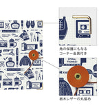 エリック クレイド eric×Kleid ストリングタイノートブック SANBY ホワイト オリーブ グレー キャメル デザイナーズ サンビー 方眼 栃木レザー かわいい