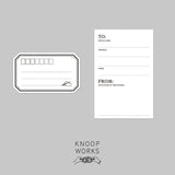 Étiquette d'adresse Knoopworks Atenaseal