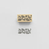 Knoopworks Stamp Holly Holly Fir Tree Joyeux Noël