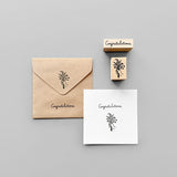 KNOOPWORKS クノープワークス スタンプ 英文メッセージ セリフ体 明朝体 ご自愛ください ハンドメイド FOR YOU Congratulations おめでとう 素晴らしい一日になりますように ささやかなものですが