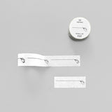 Cinta de enmascaramiento de Knoopworks 22.5 mm de ancho Café de café Pen para ti Flores