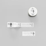 Cinta de enmascaramiento de Knoopworks 22.5 mm de ancho Café de café Pen para ti Flores