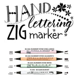 KURETAKE ZIG Twin Black Marker Set 4-Piece Set Black MSTC/4VBK