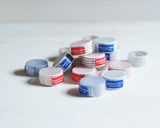 倉敷意匠 Classiky mitsou マスキングテープ 水玉 縞 格子 レッド ブルー 奥村麻利子 マステ コラージュ カード 手紙 手帳 かわいい おしゃれ ギフト プレゼント