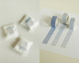 倉敷意匠 Classiky mitsou マスキングテープ 水玉 縞 格子 レッド ブルー 奥村麻利子 マステ コラージュ カード 手紙 手帳 かわいい おしゃれ ギフト プレゼント