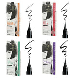 くれたけ 呉竹 お化粧ふでぺん 目元用 漆黒 栗皮茶色 極細 細 平 フェルト アイライナー 化粧筆 ブラウン ブラック 筆 保湿 美容液 カルミンフリー 金属フリー 速乾 ウォータープルーフ メイク 化粧品