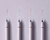 くれたけ 呉竹 お化粧ふでぺん 眉毛用 胡桃色 小豆色 茶色 淡墨色 毛筆極細 極細 0.01mm リキッド アイブロウ 化粧筆 ライトブラウン ピンクブラウン ブラウン アッシュグレー 筆 メイク 化粧品