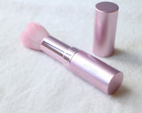 熊野筆 晃祐堂 モバイルチークブラシ ハート ピンク 山羊 ポリエステル MCH-P メイク モバイル ポータブル 携帯 チーク ブラッシュ ブラシ フェイスブラシ 熊野 化粧筆 化粧ブラシ