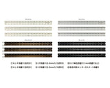 Kiwami LRオールアルミ3面定規 16cm ブラック ブロンズ シルバー ホワイト 黒 茶色 銀 白 左右利き手対応 アルミ製 高精度 日本製 筆記用具 文具 共栄プラスチック ステーショナリー KYOEI PLASTIC LR All-Aluminum 3-Sided Ruler 16cm