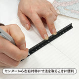 Kiwami LRオールアルミ3面定規 16cm ブラック ブロンズ シルバー ホワイト 黒 茶色 銀 白 左右利き手対応 アルミ製 高精度 日本製 筆記用具 文具 共栄プラスチック ステーショナリー KYOEI PLASTIC LR All-Aluminum 3-Sided Ruler 16cm